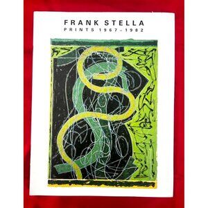 Frank Stella Prints 1967–1982 Whitney Museum Exhibition Brochure 1983 Vintage